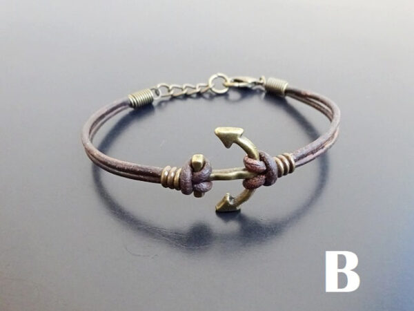 anchor bracelet adjustable