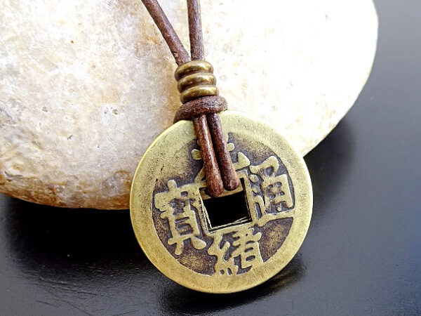 chinese coin necklace