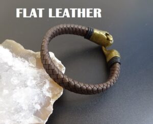 flat leather