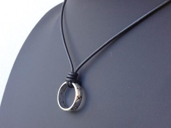 Runes ring necklace