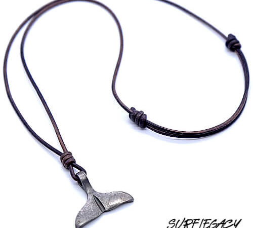 whale tail necklace slip knot