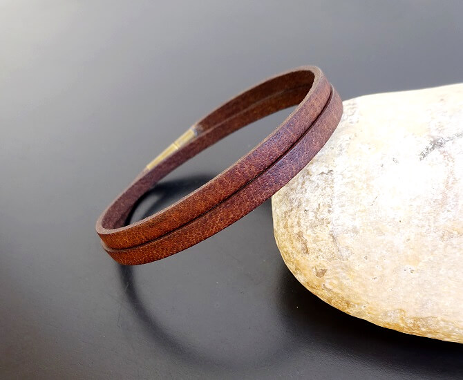 leather cuff bracelet