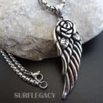 rose wing necklace 2