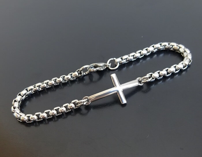 stainless steel cross bracelet 6 OK