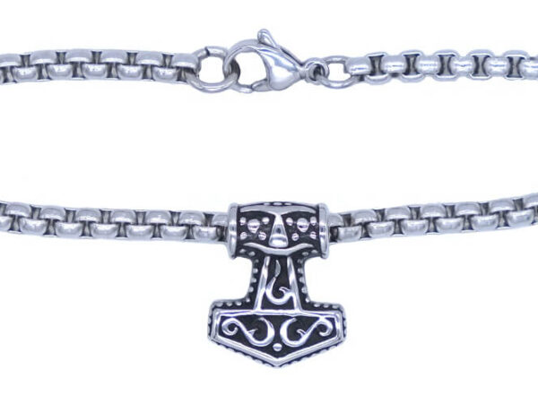 Stainless steel Viking bracelet