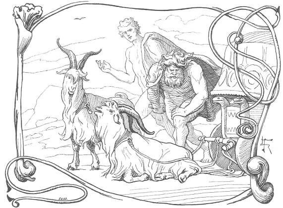 Thor's Goats: Tanngrisnir And Tanngnjóstr - From Mythology To Pop ...