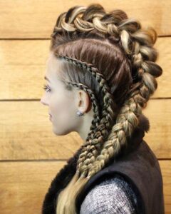 viking braids fishtail 