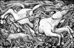 Odin rides to Hel baldur
