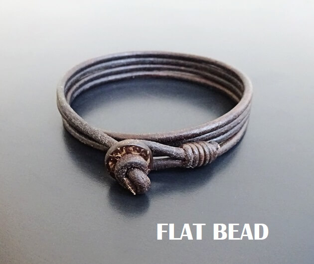 Surfer Leather Wrap Bracelet