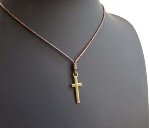 Latin cross necklace