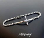 Stainless steel Cross Bracelet