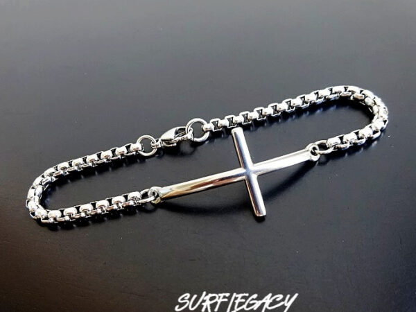 Stainless steel Cross Bracelet