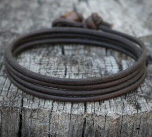 multi wrap leather cord bracelet