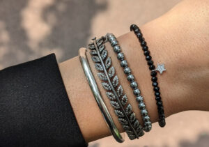 small stack bracelets