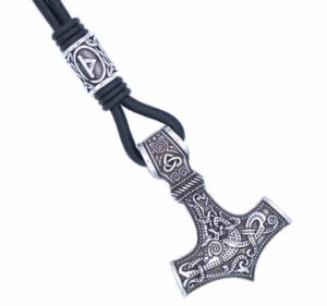 MJOLNIR NECKLACE WITH RUNE