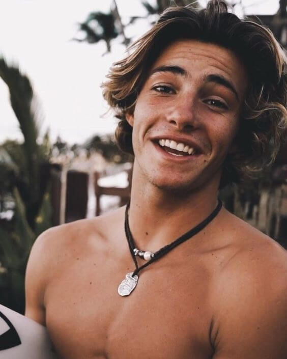 guy with surfer look