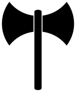 labrys warrior symbols