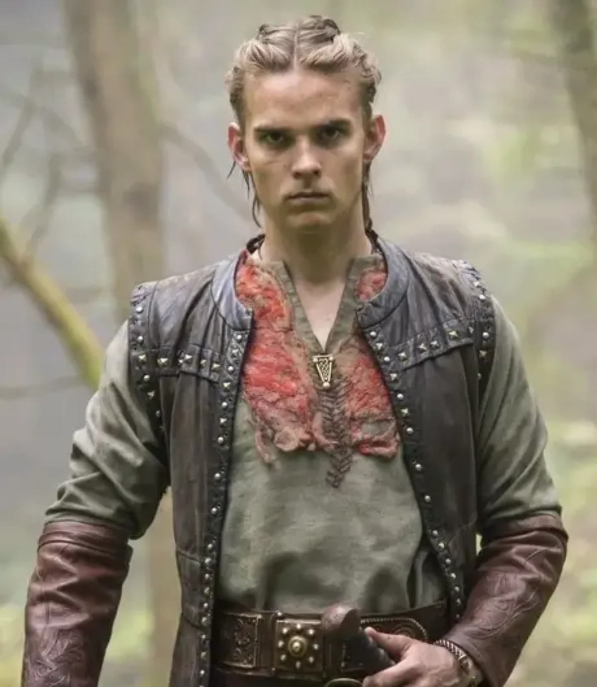 Bjorn Lothbrok Vikings Season 3 Leather Vest