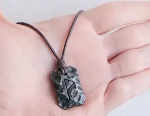 wunjo rune necklace